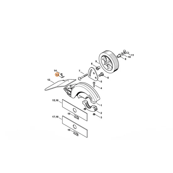 STIHL  Podkładka 0000 958 0512